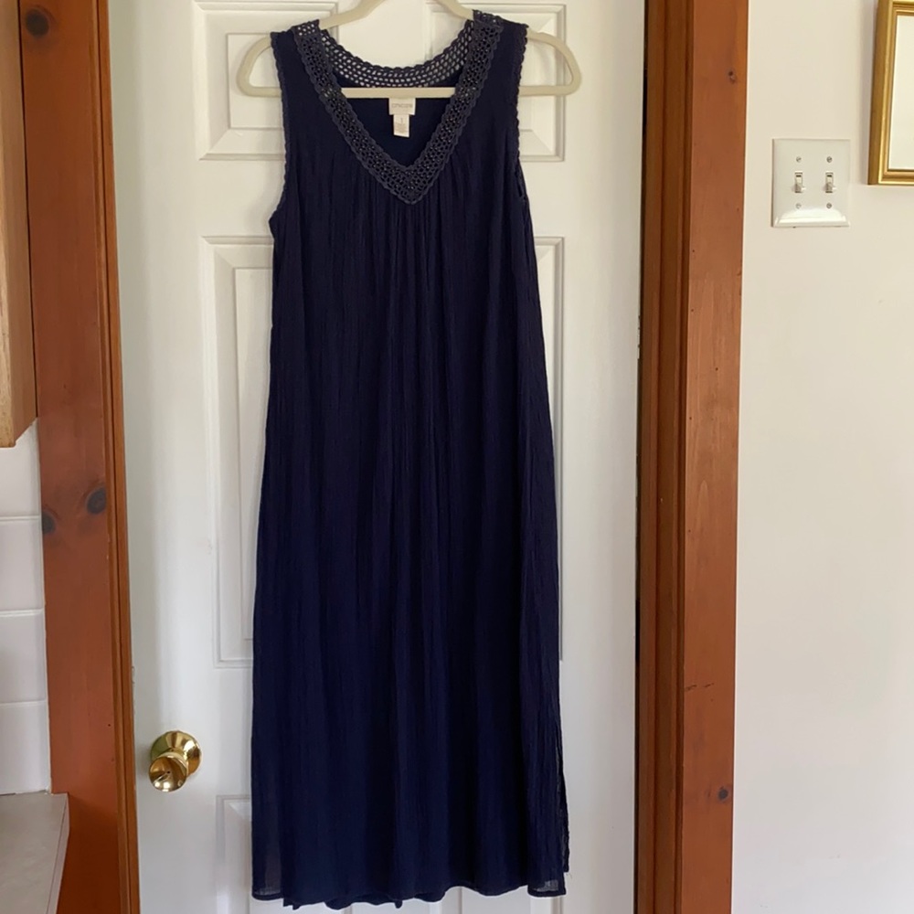 Chico’s Navy Blue Dress